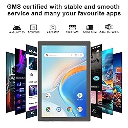 Android 15 Tablet, 10 Inch 18GB RAM+128GB ROM/ 2TB