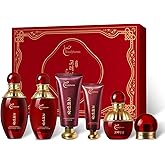 Ginseng Facial Kit for Women - Deep Moisturizing & Nourishing Anti Aging Skin Care Set - Ideal for All Skin Types, Perfect Gift for Holidays & Birthdays & Christmas - Hypoallergenic Face Care