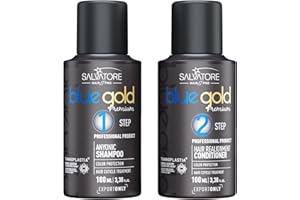 Salvatore Premium Blue Gold Premium 2x100ML Pack - Hair Straightening