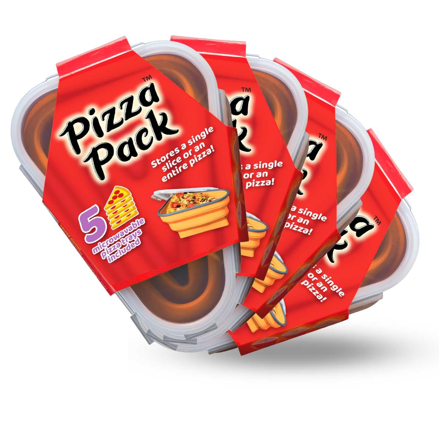 PIZZA PACK The Perfect Reusable Pizza Storage