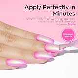 Modelones Gel Nail Polishes 6 Color Glitter Set Pink Sparkle 7ml Includes view 5