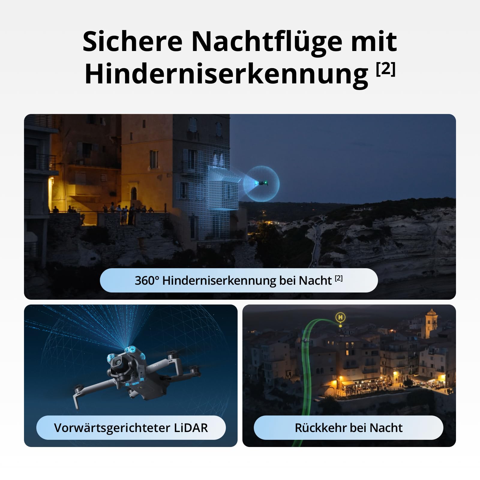 DJI Mini 5 Pro Fly More Combo mit DJI RC-N3, C0-Zertifiziert, Drohne mit Kamera, 1-Zoll CMOS, 4K-Drohne für Anfänger mit Omnidirektionaler Hinderniserkennung, ActiveTrack 360°, 225°-Gimbal-Drehung 4
