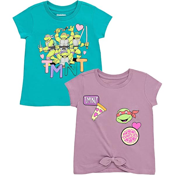 Popfunk Maglietta Donna TMNT Donnie Face – Tartarughe Ninja – Nero, Taglia XL, Cotone Morbido