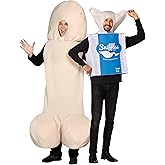 Imposta Costumes Clean Me Up - Tissue & Happy Halloweenie Couples Halloween Costume, Adult One Size