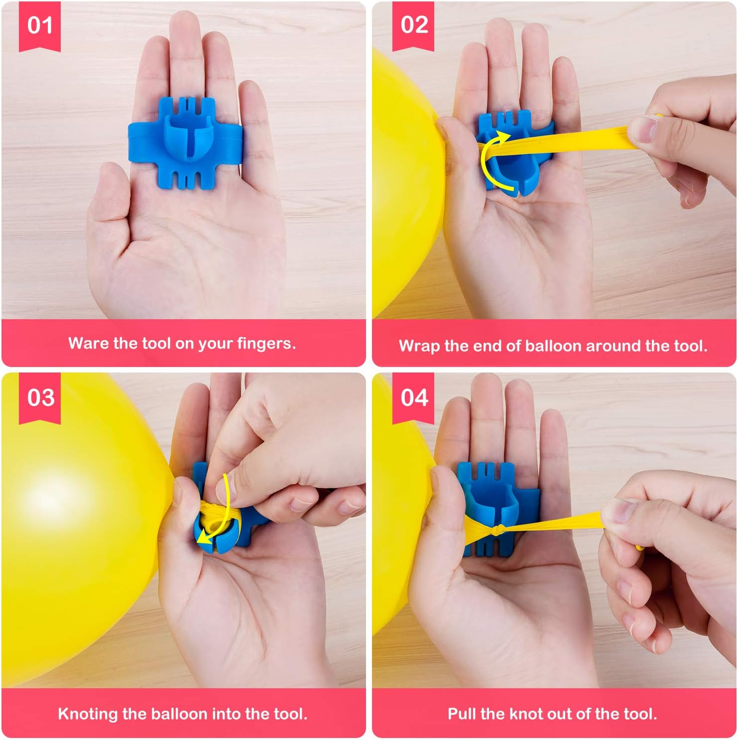Upgraded Balloon Arch kit and Balloon Garland Kit,300 Super Adhesive 50 Feet Stronger Balloon Garland Strips 2 Balloon Tie Tools for Ballon Arch Kits Suitable for Birthday Wedding Party: Health & Personal Care