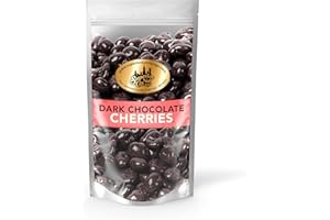 Superior Nut Chicago Dark Chocolate Covered Cherries - Sweet & Decadent - Natural Vitamin C, Fiber, & Potassium Source - Resealable 2.5 lb Bag