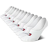 Tommy Hilfiger Womens Liner Socks - 12 Pack Cotton Blend Lightweight Performance No Show Shoe Sock Liners for Women