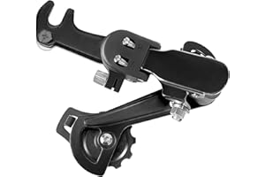 ZARD ZOOP Bicycle Rear Derailleur RD-TZ31-A/RD-TY21B 6/7 Speed Direct/Hanger Mount for Mountain Bikes, Children's or Teenage Bikes, Hybrid Bikes, Recreational Cruisers or Family Bikes.