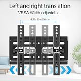 JXMTSPW TV Wall Bracket Tilt 14-42 inch VESA 200x200 25kg Level view 6
