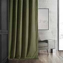 HPD Half Price Drapes Signature Velvet Thermal