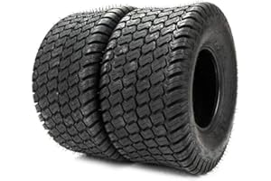 Motorhot Set of Two 20x8.00-8 Lawn Garden Tractor Tires 20x8.00x8 Tubeless 4 Ply Golf Cart Turf Tires