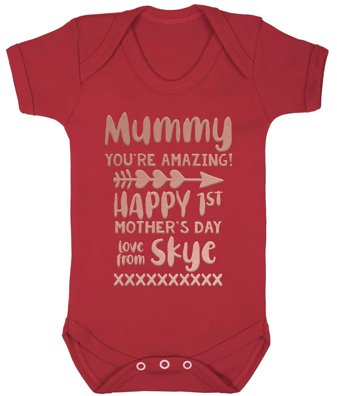 personalised mum and baby clothes