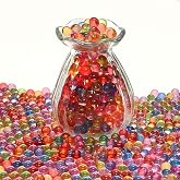 550 Colorful Acrylic Beads - Premium Decorative Filler for Wedding Centerpieces, Gift Boxes &amp; Luxury Events (Colorful)