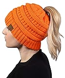 Funky Junque Criss Cross Beanie for Women Winter