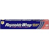 Reynolds Wrap Heavy Duty Aluminum Foil Roll, Thick Heavy Duty Foil for Added Strength and Durability, Secure Easy Open and Cl