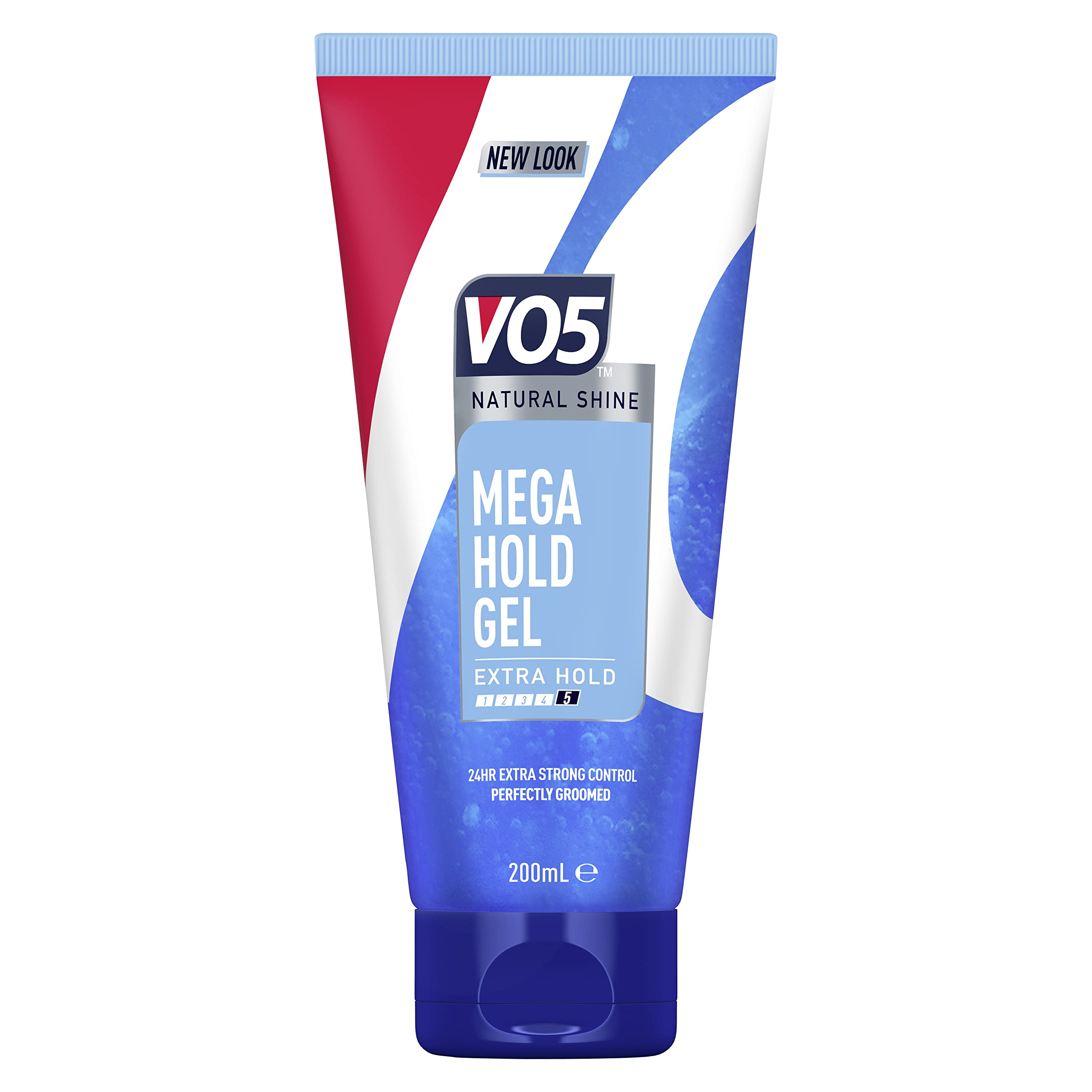 VO5 Mega Hold 24 hour extra strong control Styling Gel for perfectly groomed hairstyles 200 ml