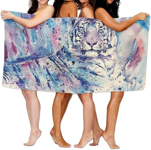 Xianjingshui - Toalla de baño de Alta absorción, para Gatos, Pintura