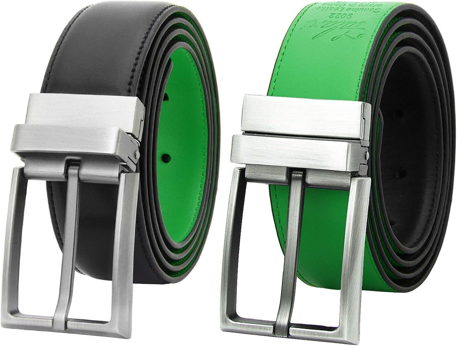 men's reversible dress belt