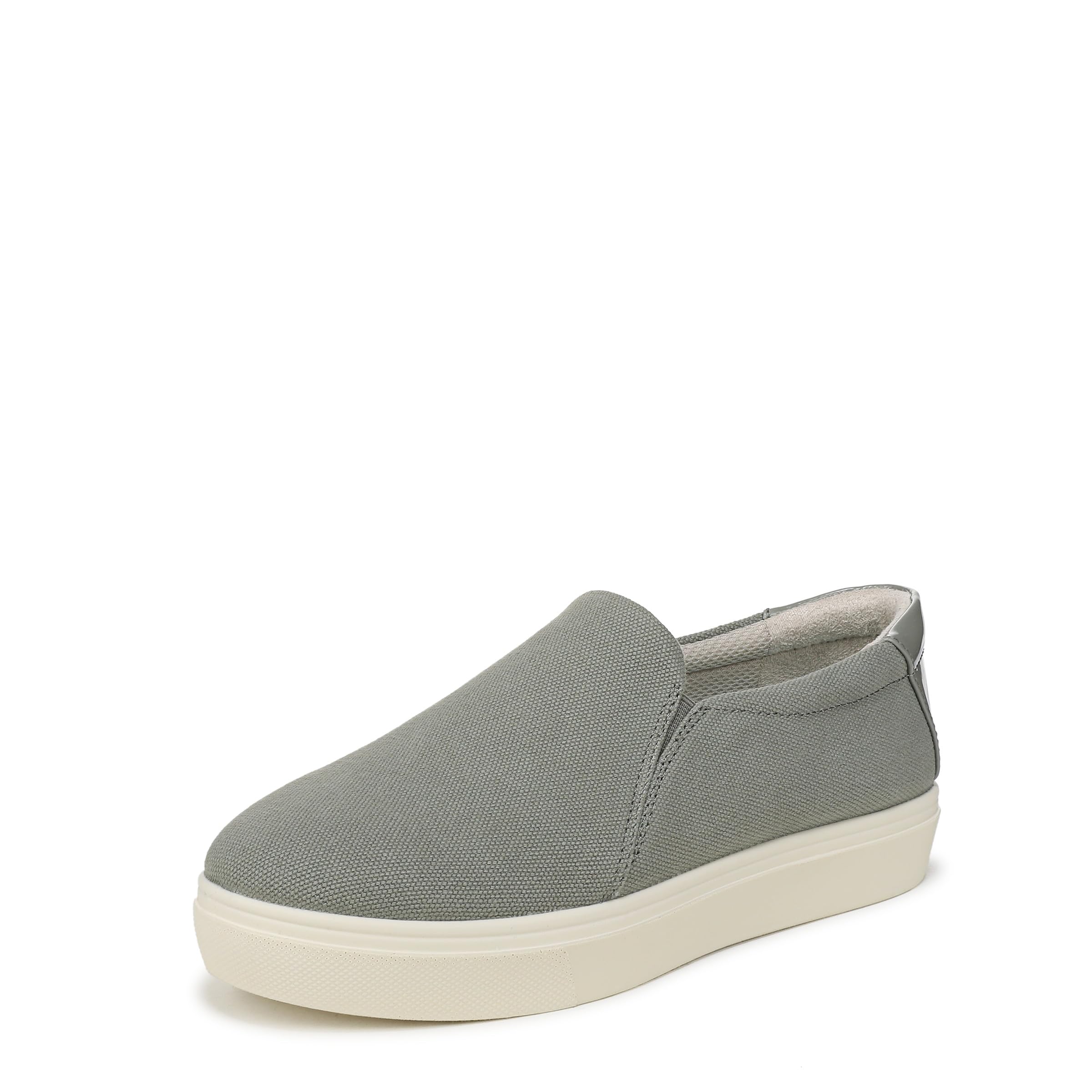 Dr. Scholl's Women's Madison Cloud Sneaker Sage Green Canvas 8.5 M Image