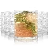 Wongblee Hobnail Drinking Glasses Set of 6, Vintage