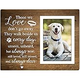 Itsoly Memorial Picture Frame, Pet Picture Frame, Sympathy Gifts for Loss of Loved Pet, Bereavement Gifts for Loss of Dog, Dog Remembrance Photo Frame or Memorial Gift, Fits 4 x 6 In Photo