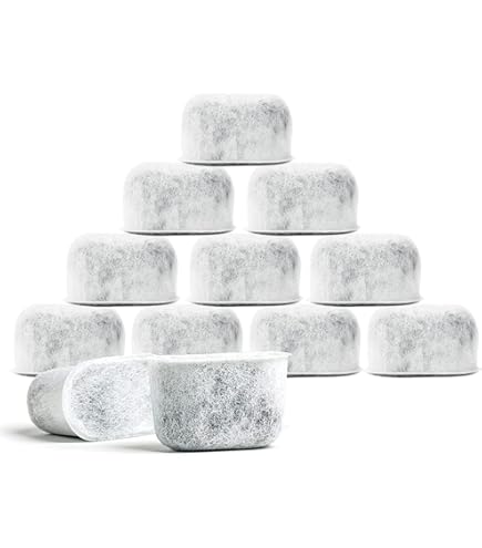 6 Filtros De Agua Para Máquinas De Café Breville - 3 De Resina Y 3 De Carbón Activado, Mejora El Sabor