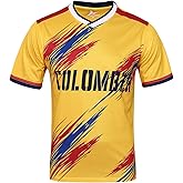 SURUIDA Women Soccer Jersey Sports Fans Outdoor T-Shirts Athletic Slim Fit Fan Soccer Jersey