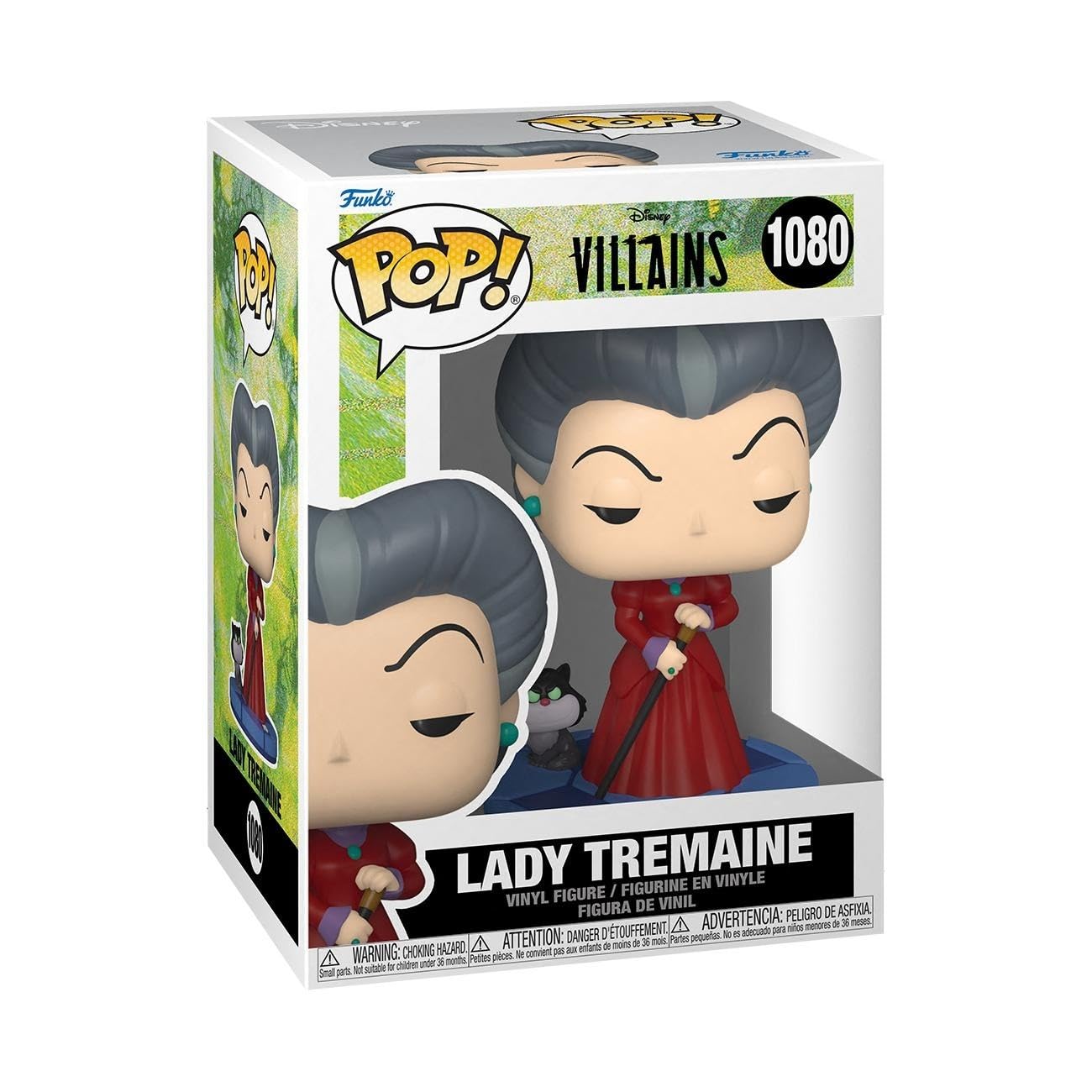 Funko POP! Disney: Villains - Lady Tremaine - Disney Villains - Collectable Vinyl Figure - Gift Idea - Official Merchandise - Toys for Kids & Adults - Movies Fans - Model Figure for Collectors