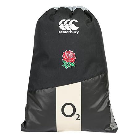 Canterbury Unisex Offizielles England 18/19 Turnbeutel, anthrazit, Einheitsgröße