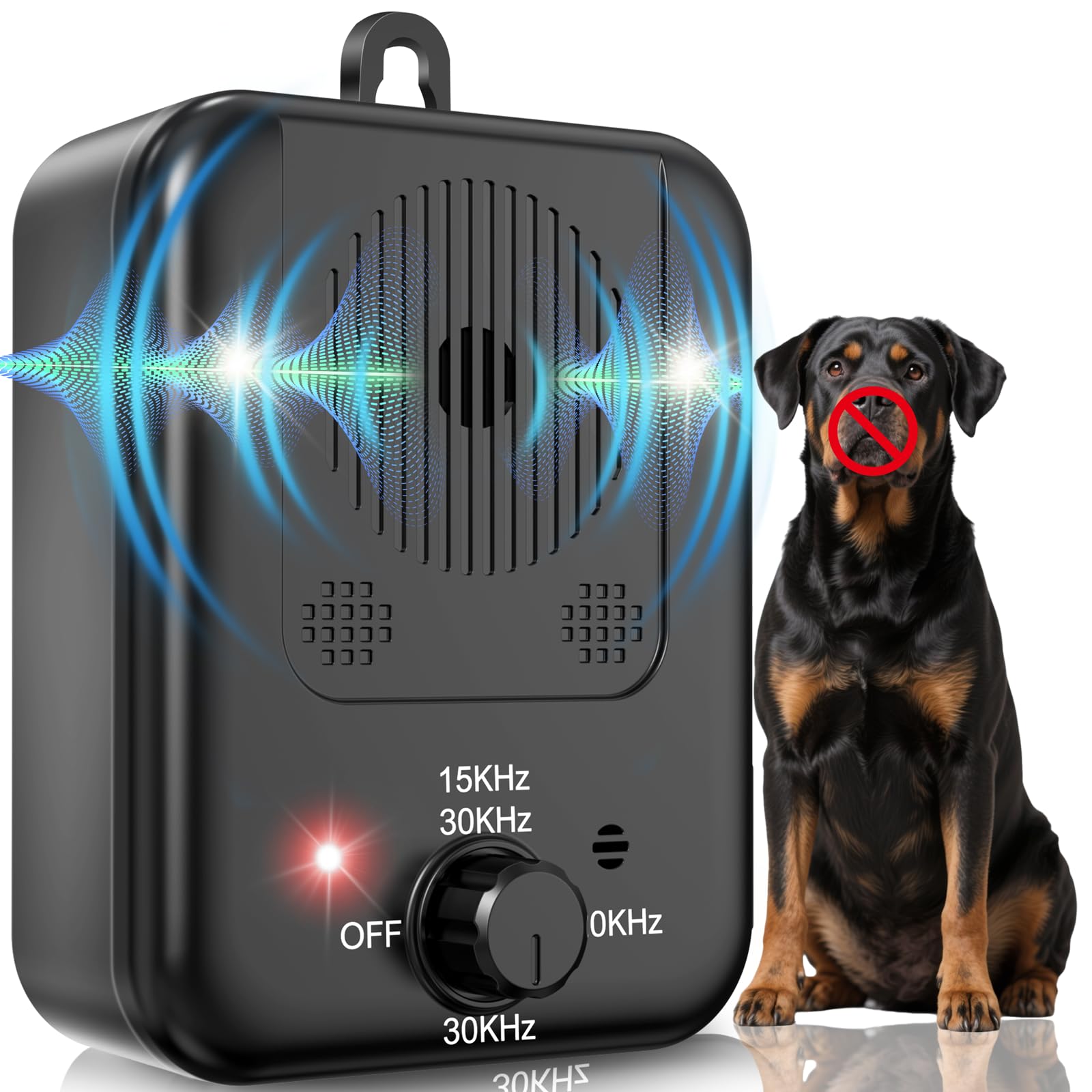 Photo 1 of coprisin Anti Barking Devices, Auto Barking Control Devices with 3 Modes, Rechargeable Ultrasonic Dog Barking Deterrent Devices Bark Box, Effective Stop Barking Dog Devices for Indoor & Outdoor Use 9