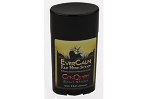 Conquest Scents EverCalm Elk Herd Scent Stick – 2.5 oz Weather-Resistant Wax Stick Made from Real Elk Bedding – All-Season Calming and Trail Marking Cover Scent