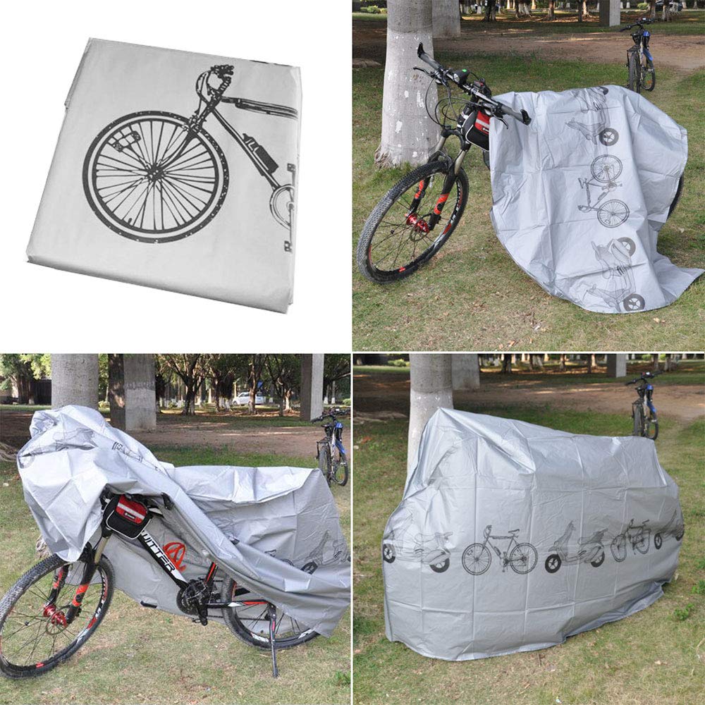 Copri Bicicletta Impermeabile Protezione Antipolvere Anti UV per Esterno e  Interno 200x100cm Custodie per bici Sport e tempo libero berjaya.edu.my