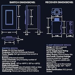 RunLessWire 3-Way Battery-Free DIY Wireless Light