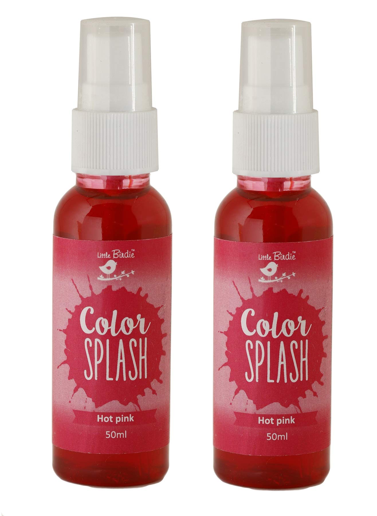 Itsy Bitsy- Color Splash |Give A Splashy Effect to All Your Creations | Hot Pink | 50ml Each