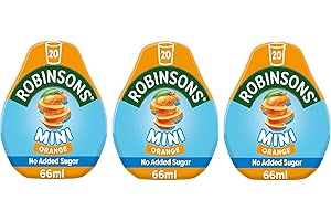 Robinsons Squash'd Multipack - 1 of Each Flavour (3x66ml) - No Added Sugar