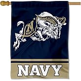 US Navy Midshipmen Wordmark Logo House Flag Banner