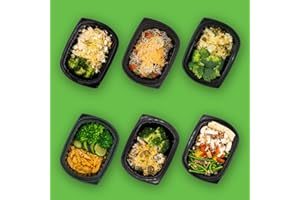 Clean Eatz Keto Diet Meal Plan Kit, Prepared Frozen Meals, Calorie-Controlled Entree Pack, High Healthy Fats, Moderate Proteins, Low Carbs, Pack of 6 Prepared Meals, Single Serve, Lunch and Dinner
