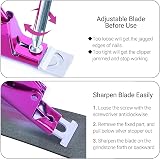MelodySusie Nail Clippers Tip Cutters for Acrylic False Nails Rose Small view 5