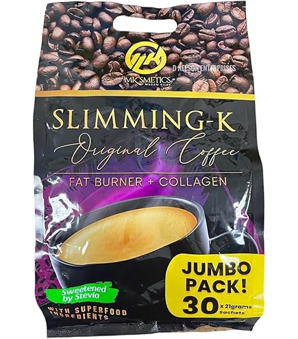 SLIMMING-K Coffee by Madam Kilay, Fat Burner + Collagen Mix Drink