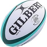 Gilbert Atom Match Rugby Ball Blue