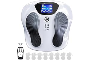 Creliver Foot Nerve Muscle Stimulator Pro, TENS & EMS Foot Massager for Neuropathy, Circulation and Body Pain Relief, Electric Feet Legs Blood Circulation Machine, FSA or HSA Eligible