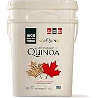 NorQuin Golden Quinoa Pail 252 Servings / 25 lbs - Big Bulk Bucket Great For Food Storage, Restaurants & Wholesale…