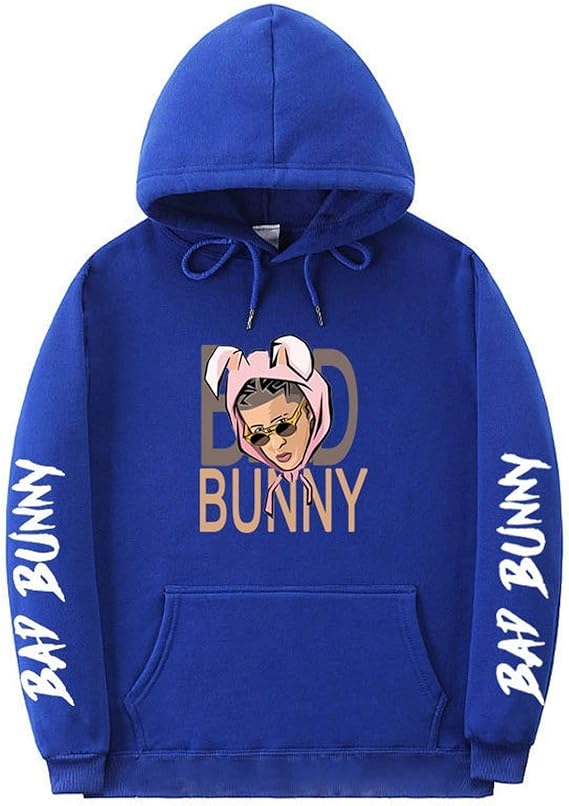 Amazon.com: ramsons Bad Bunny Men's Sweatshirt Hoodies Pullover Casual Clothes Male Harajuku Hip 