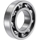 uxcell 6208 Deep Groove Ball Bearings 40mm Bore 80mm OD 18mm Thick C3 Open Type Chrome Steel