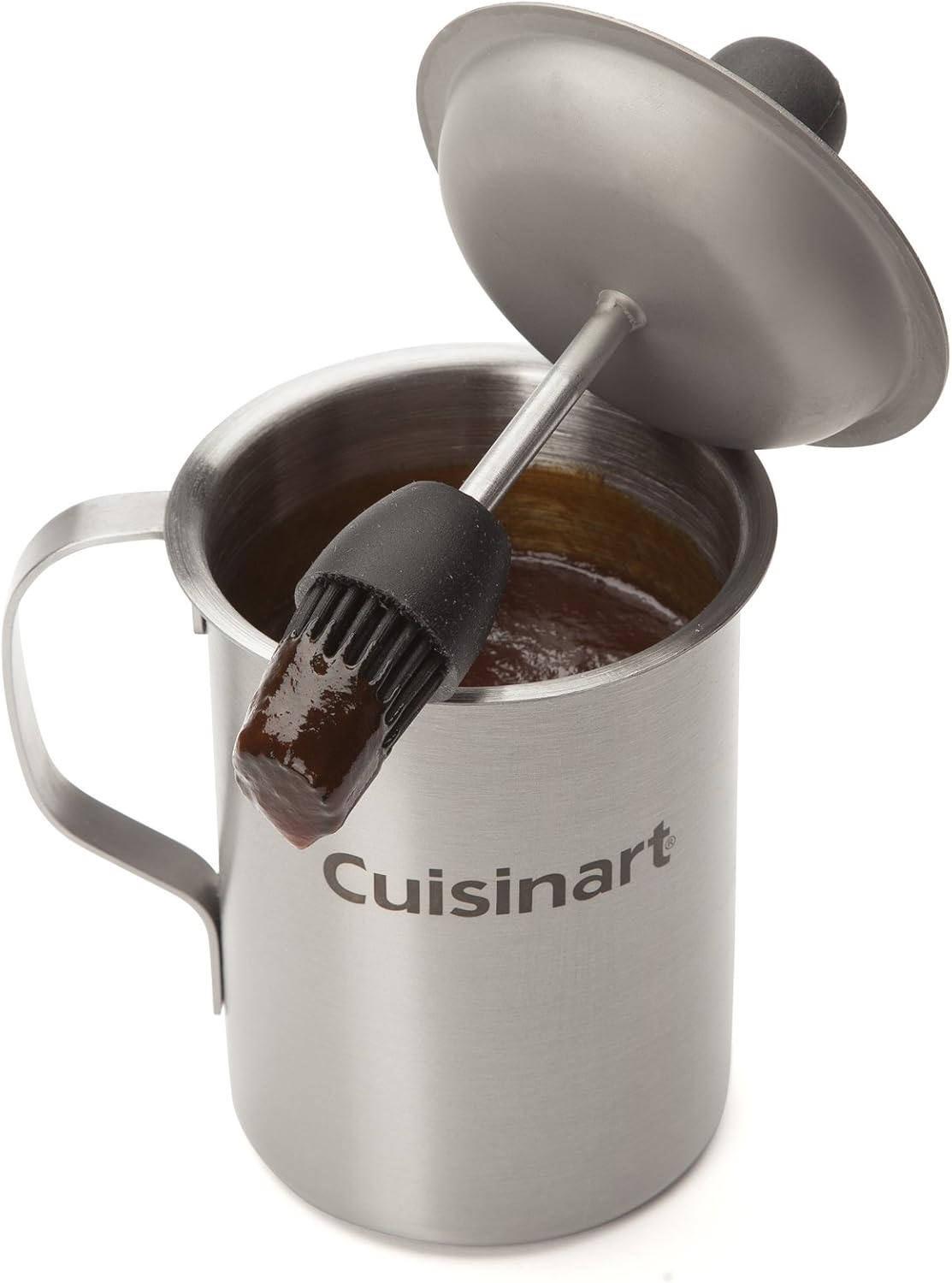 Cuisinart CBP-116 Sauce Pot and Basting Brush Set : Grill Brush : Garden & Outdoor