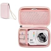 Cwatcun Kids Instant Camera Case for Girls, Print Film Compact Water-Resistant Hard Shell EVA Protective Case Small,Fits ESOXOFFORE/Dylanto/Anchioo/MINIBEAR Cameras & Accessories, Pink