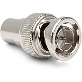 Hosa NBR-253 75-ohm Adaptor, RCA to BNC