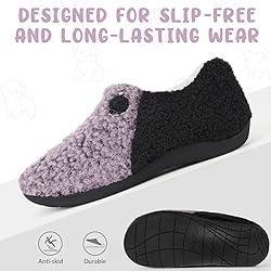 ERGOfoot Orthopedic Slippers with Arch Support for