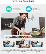 EZVIZ C6CN 4MP 2.5K Indoor Wireless Pan Tilt Pet Baby Monitor Auto Tracking view 9