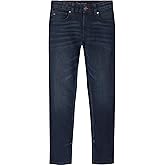 Tommy Hilfiger Boys 5-Pocket Stretch Skinny Fit Denim Jean, Zipper Fly & Button Closure